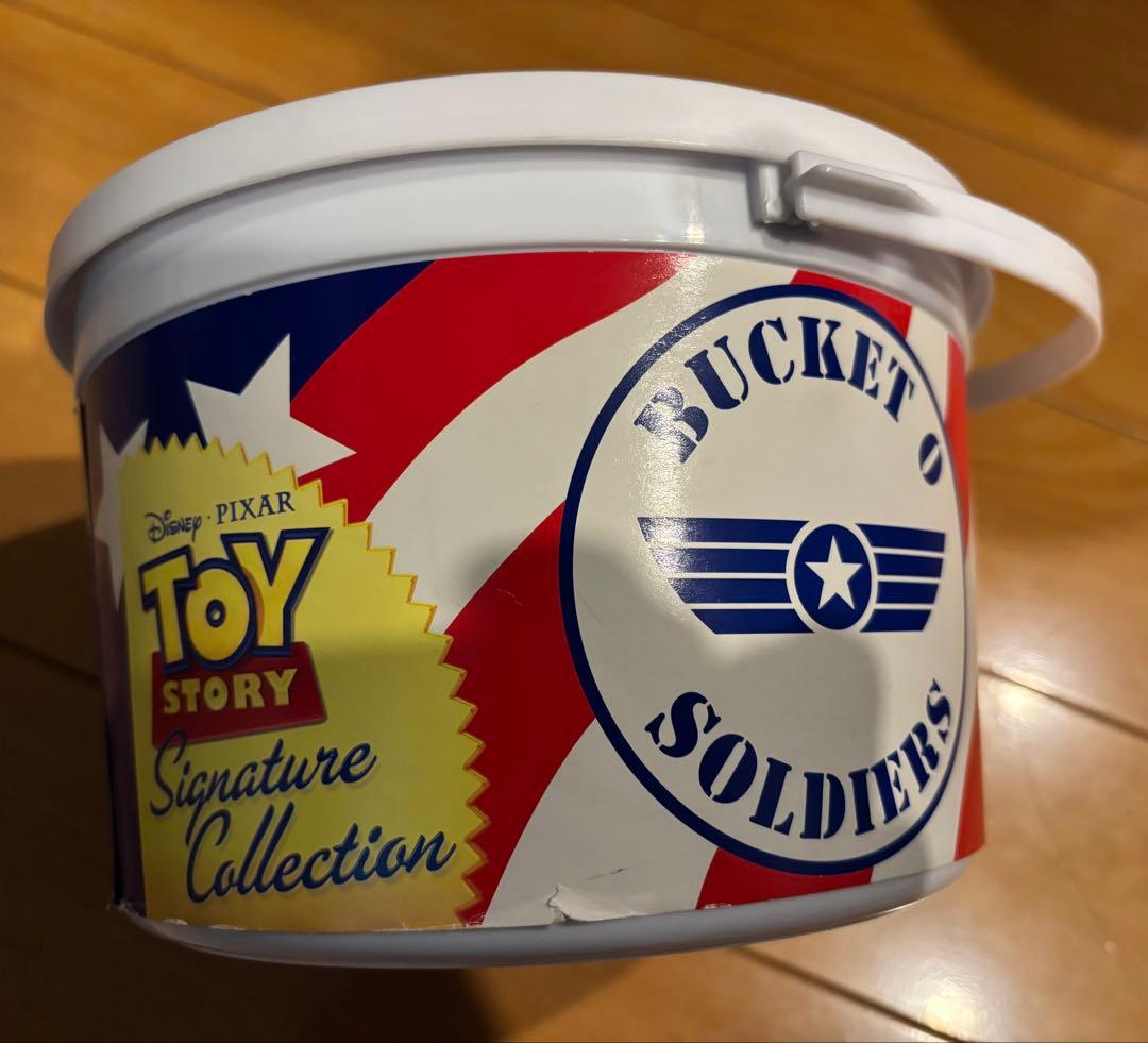 トイストーリーコレクション　バケットオブソルジャーズ　軍曹　グリーンアーミーメン