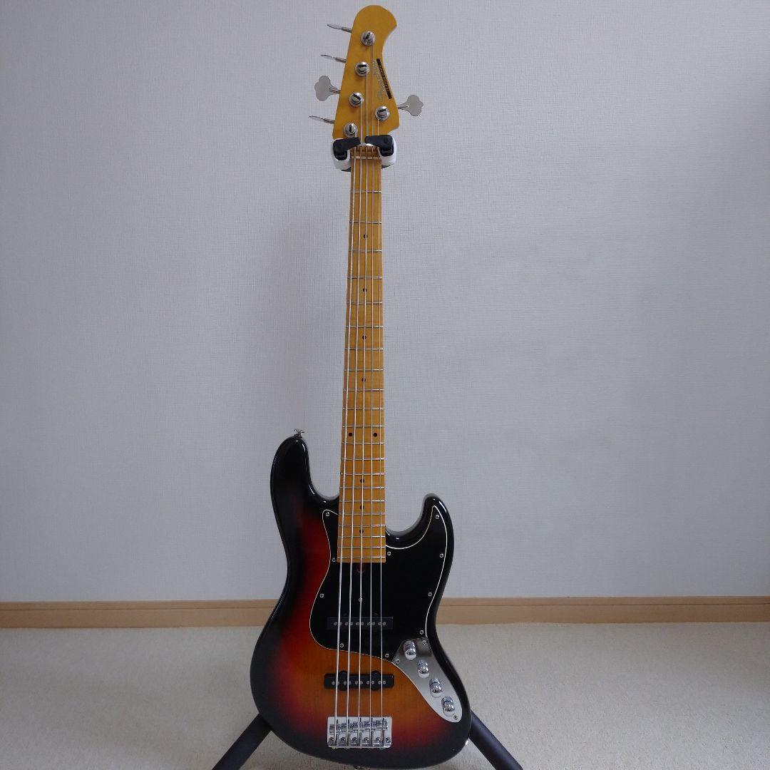 Bacchus BJB5-700 5弦ジャズベース