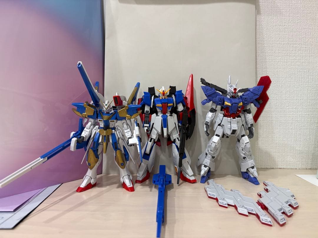 【組立済】ガンプラセット