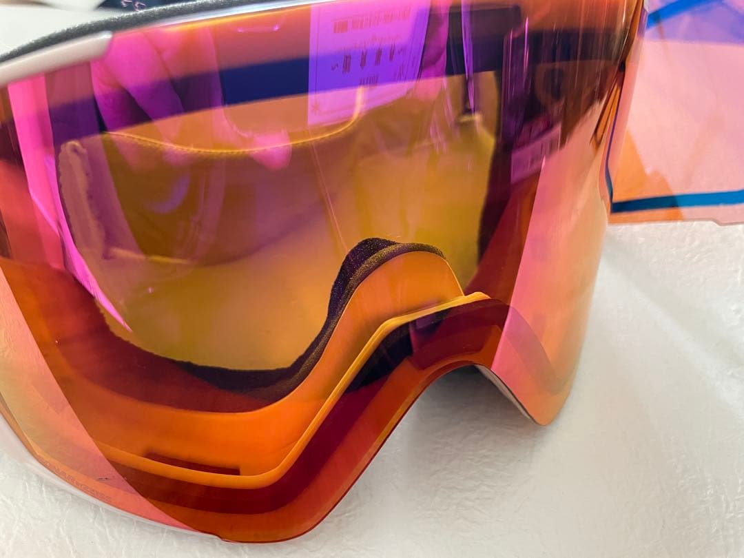 ANON マグネットゴーグル ピンク・オレンジ 予備レンズ付き