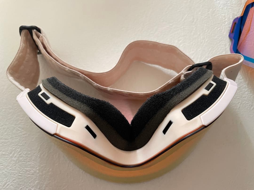 ANON マグネットゴーグル ピンク・オレンジ 予備レンズ付き