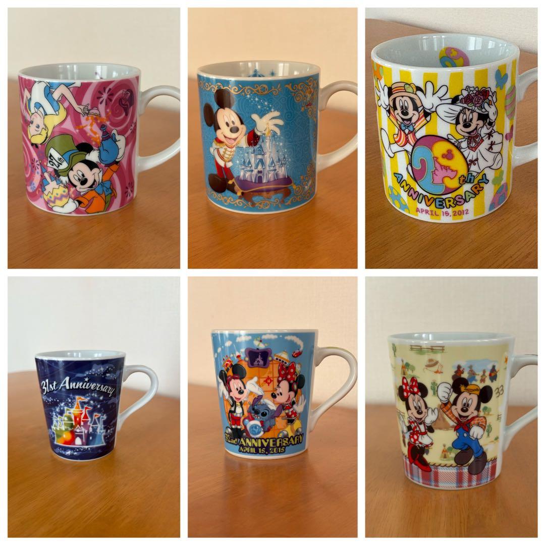 ディズニーランド　記念マグカップ　新品未使用　まとめ売り　17個
