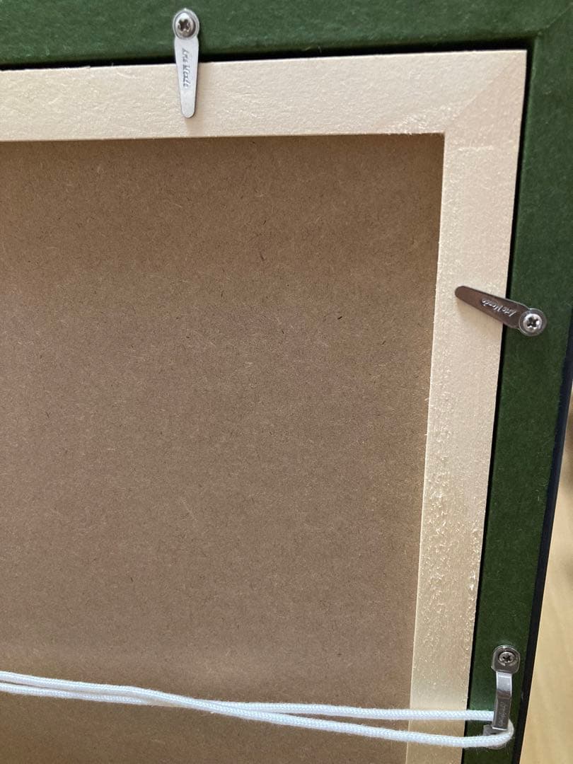 お値下げ不可です　坪内好子　象と帆船のコンポジション　金箔＋銅版画＋手彩色