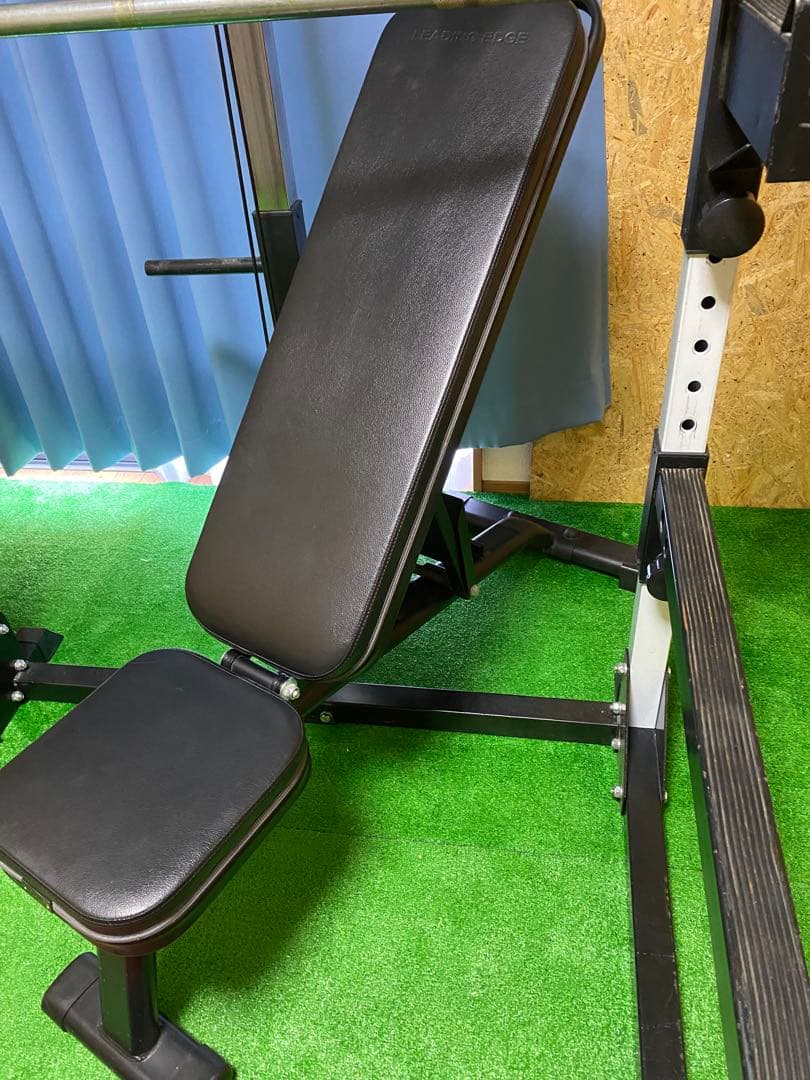 パワーラック ベンチプレストレーニングセット　115kg ラットプル付き