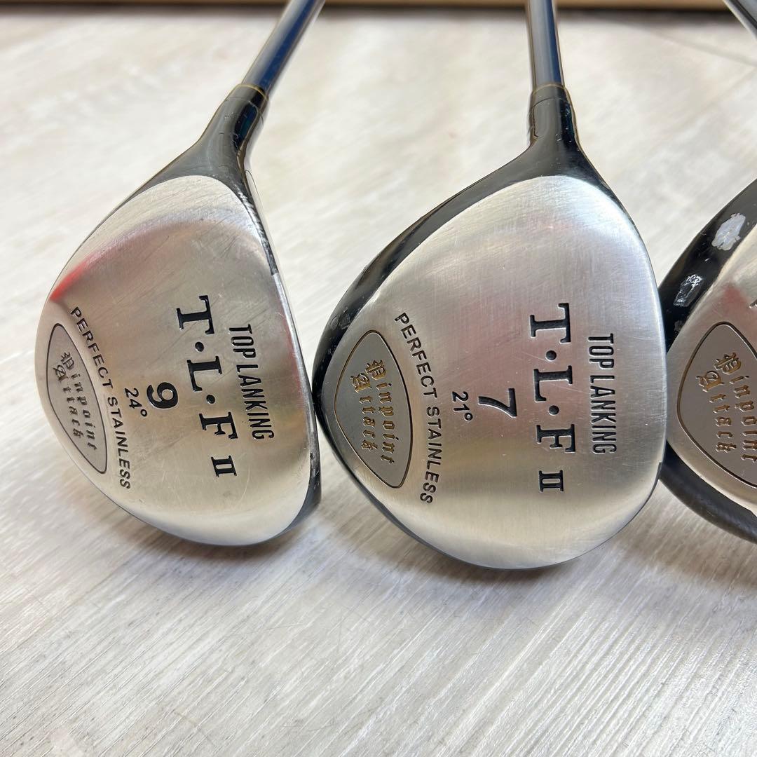 【レディース左】T.L.F II レフティ ウッド4本セット　左きき用