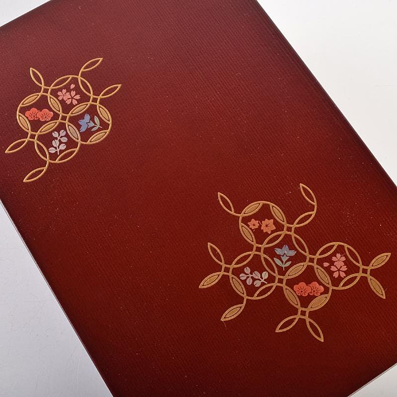 茶道具　うるみ塗　七宝蒔絵　利休茶箱　棗　黒楽茶碗など　七点　一式　MR9482