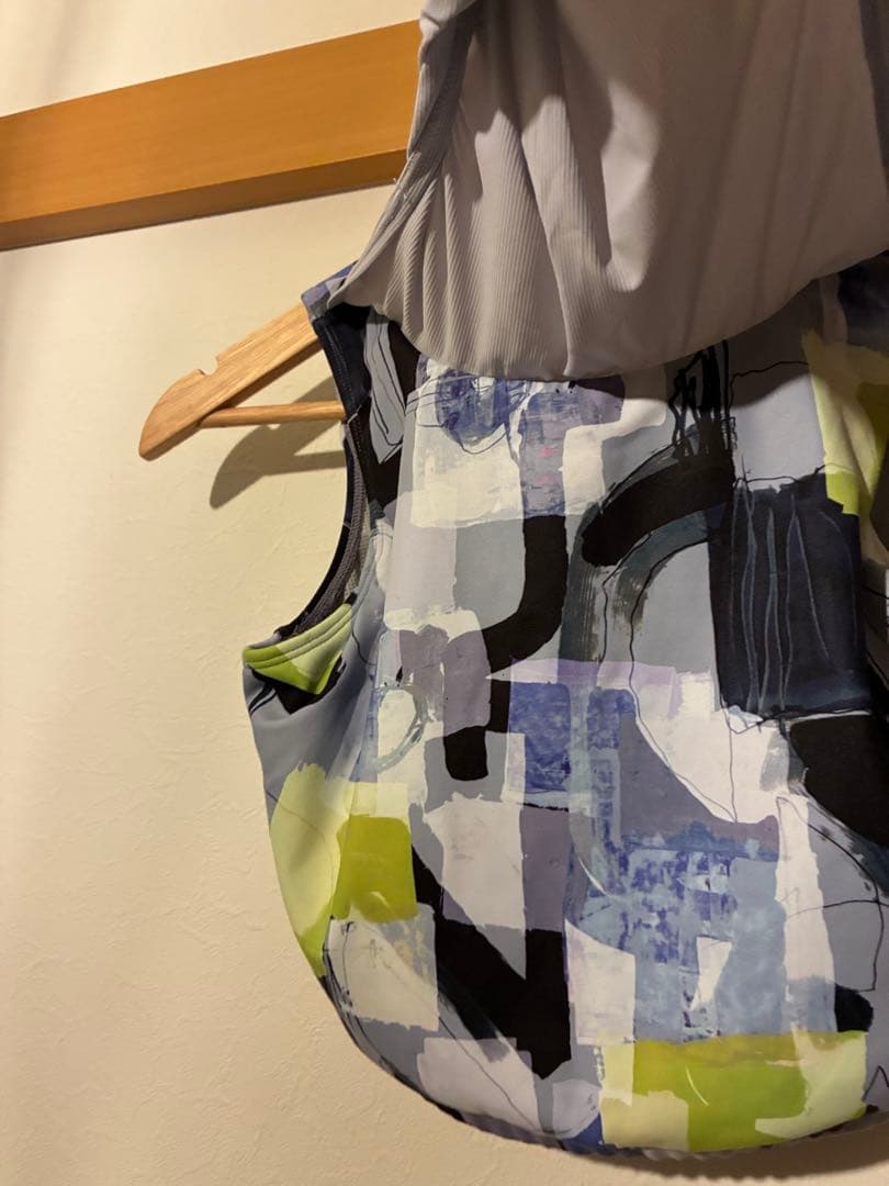 か*ず様 ヨガSUKALA LAVA ミックスプリントカバータンクトップ