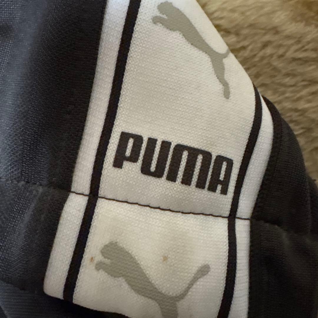 PUMA ストライプブラウンジャージ上下セット 希少カラー