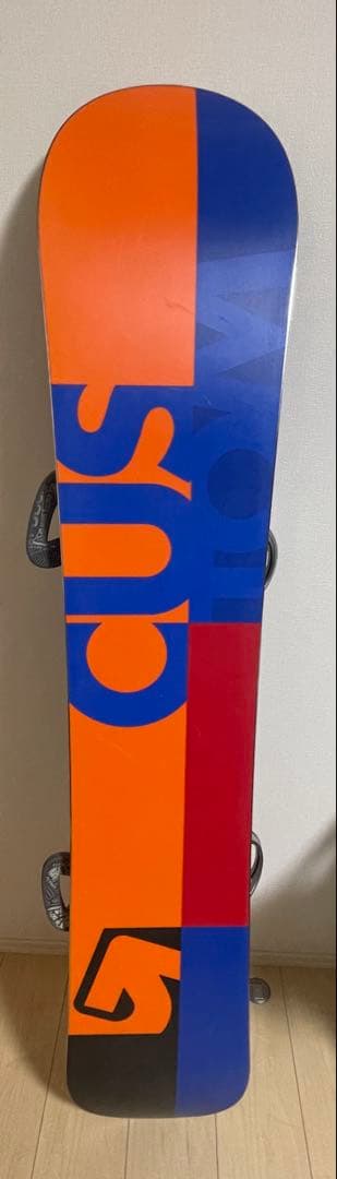 土日発送Burton スノーボード Custom156+ビンディングCartel