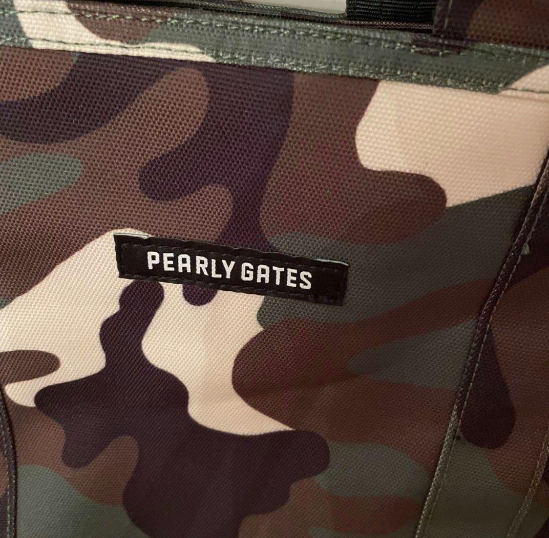 美品　レア　パーリーゲイツ　カモフラ　ロッカーバッグ大