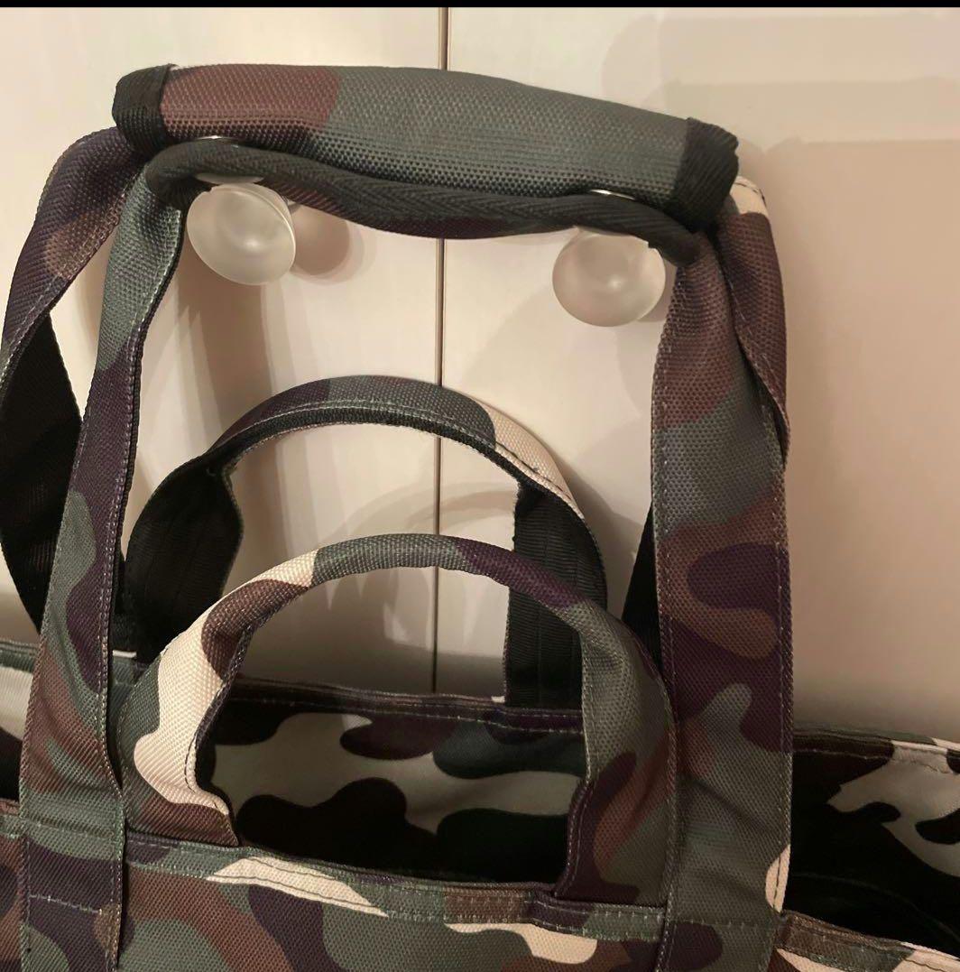 美品　レア　パーリーゲイツ　カモフラ　ロッカーバッグ大