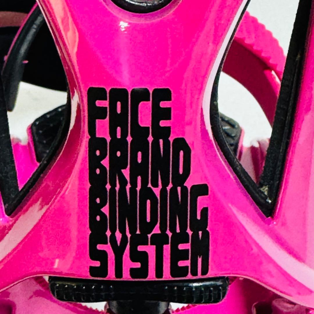 未使用　ピンク スノーボード ビンディング　mサイズ　初心者おすすめ格安特価