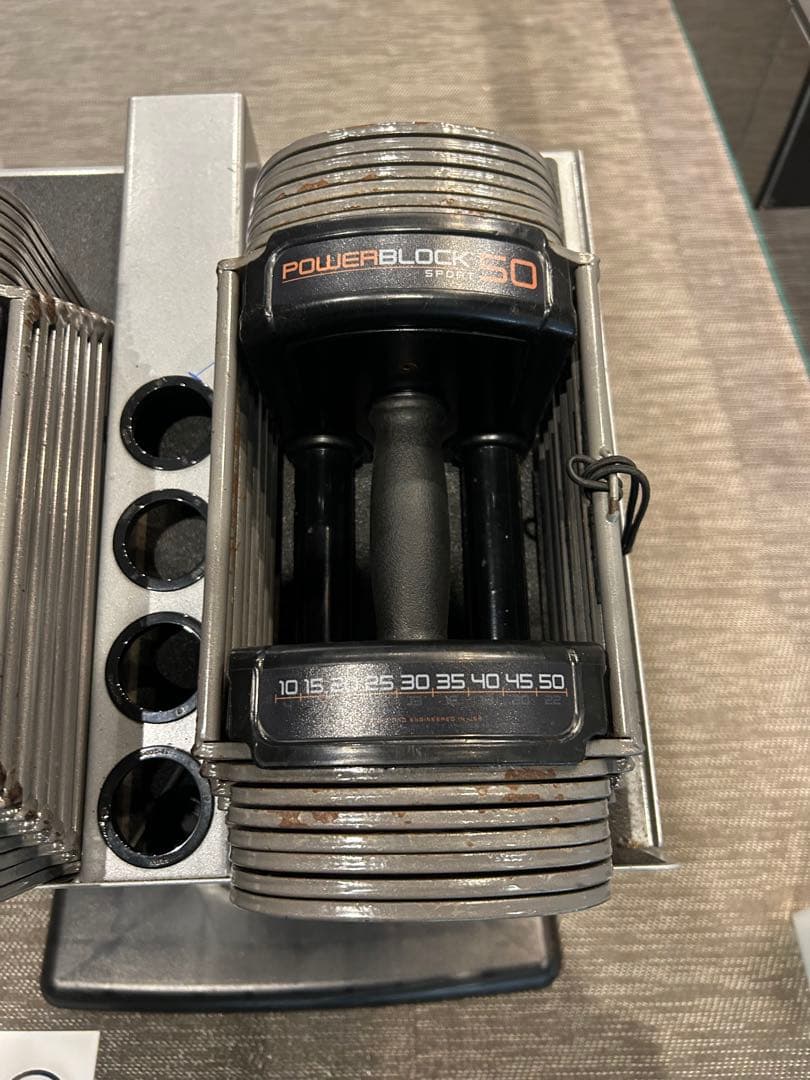 スタンド込み POWERBLOCK 50 パワーブロック50（22kg）正規品③