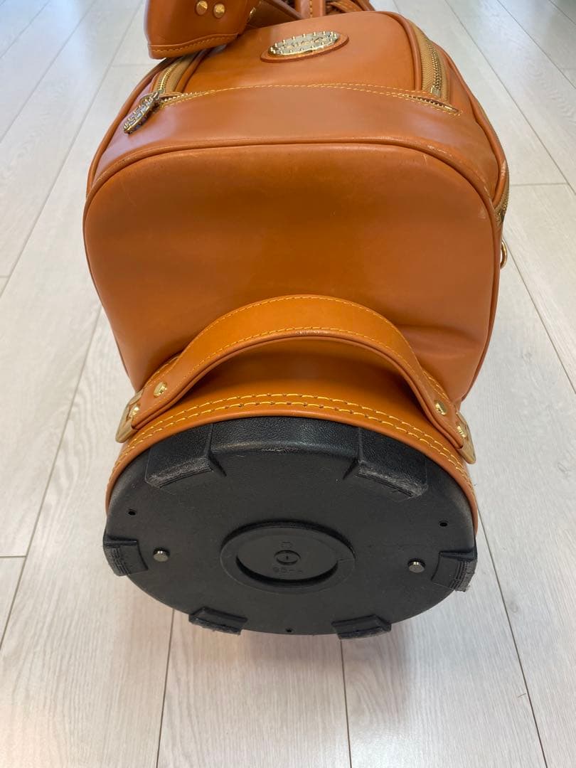 CRAZYキャメル色 ゴルフバッグ・キャディバッグ