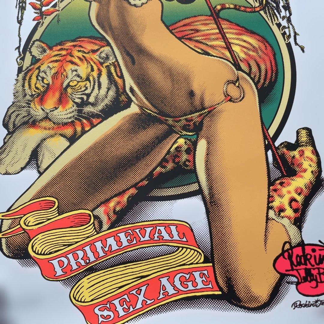 ロッキンジェリービーン　CAVE ROCK HEAVEN ポスター