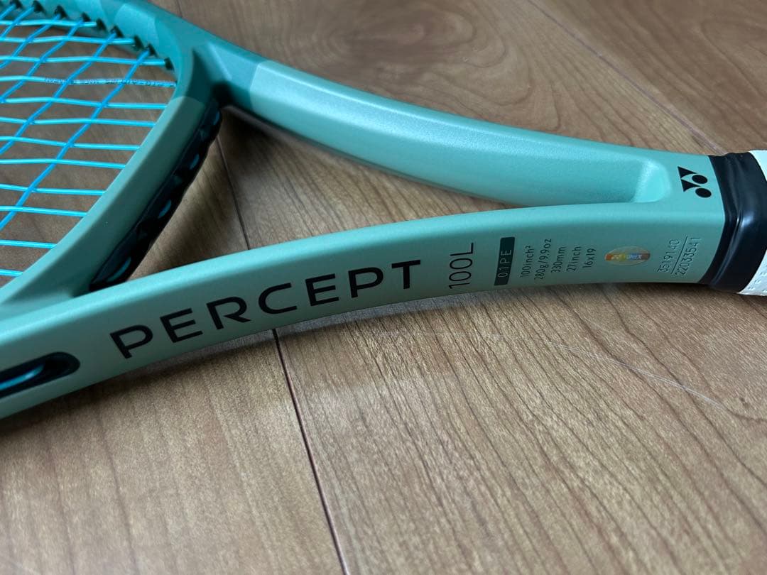 スペック計測済 YONEX Percept 100L G1