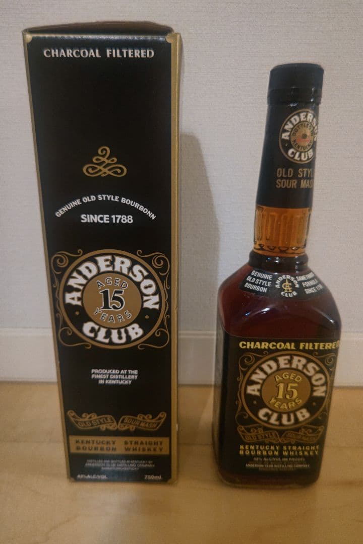 アンダーソンクラブANDERSON CLUB15年ウイスキー 750ml