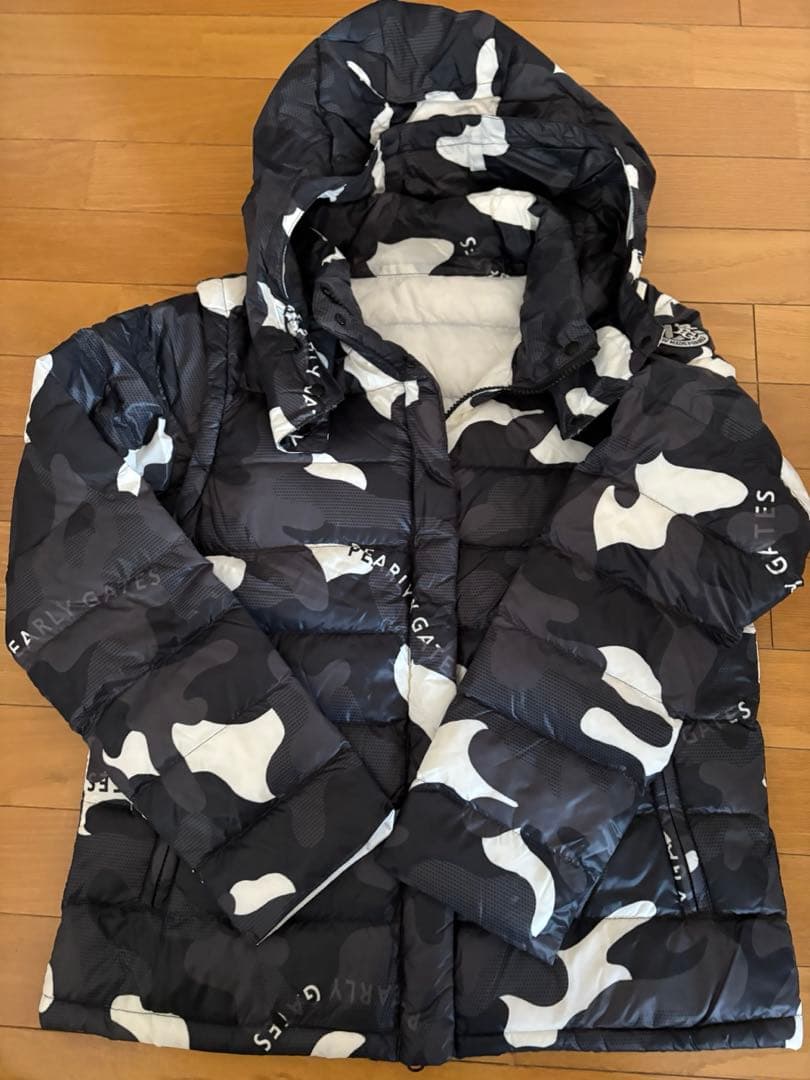 PEARLY GATES カモフラージュ ダウンジャケット