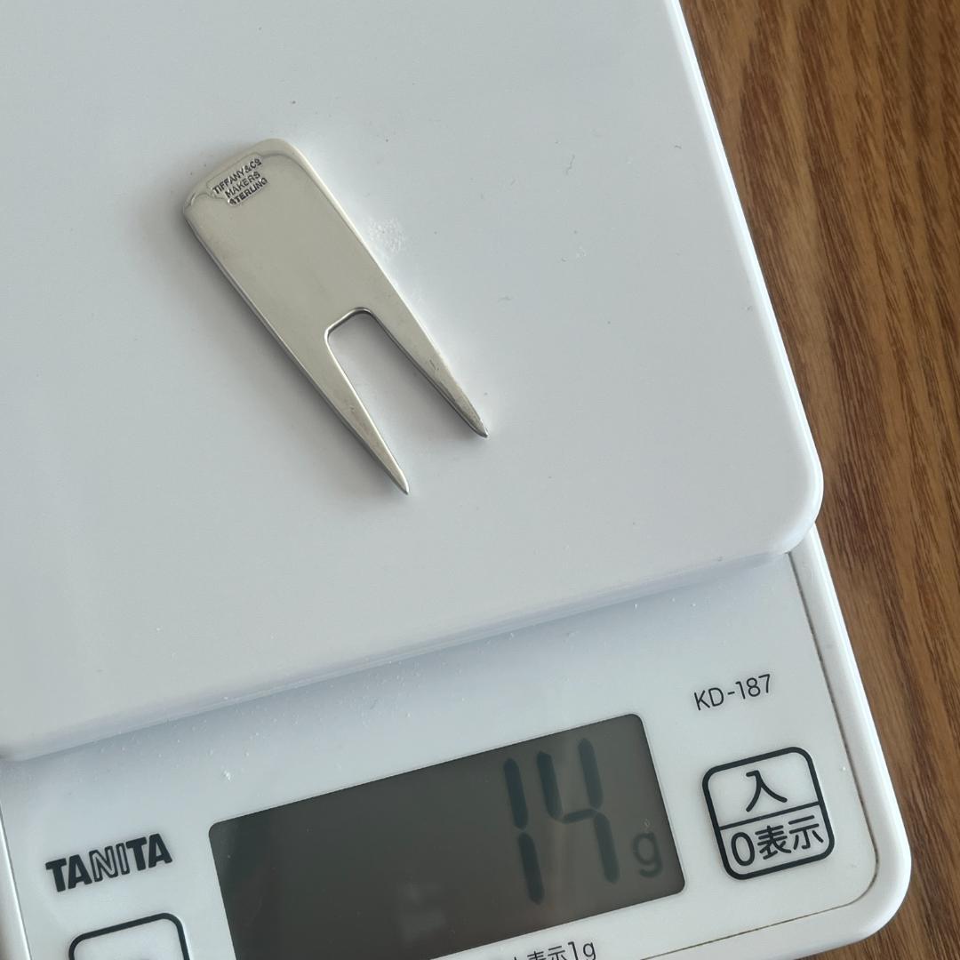 Tiffany & Co.　グリーンフォーク　STERLINGシルバー925