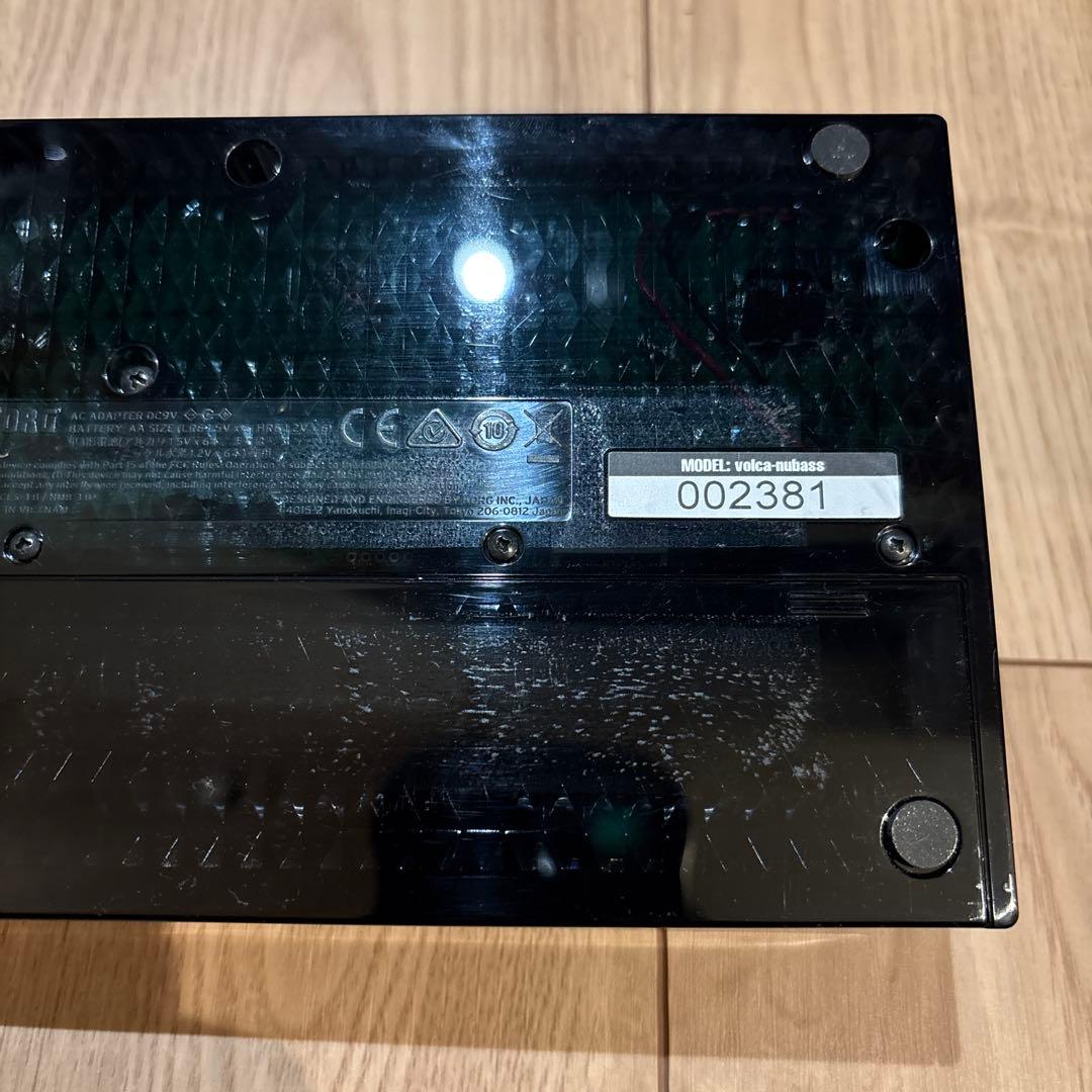 鍵盤楽器 KORG volca nubass