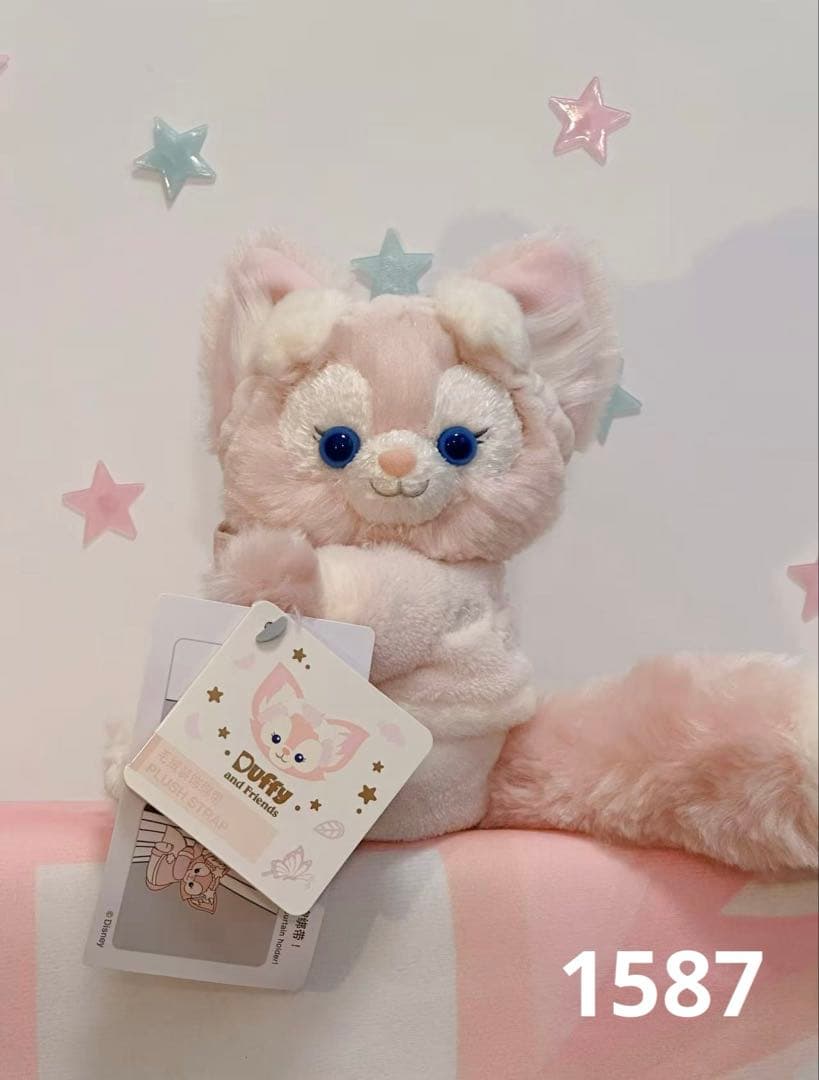 専用⑤お顔厳選　上海ディズニー　青花　リーナベルぬいぐるみキーチェーン1244