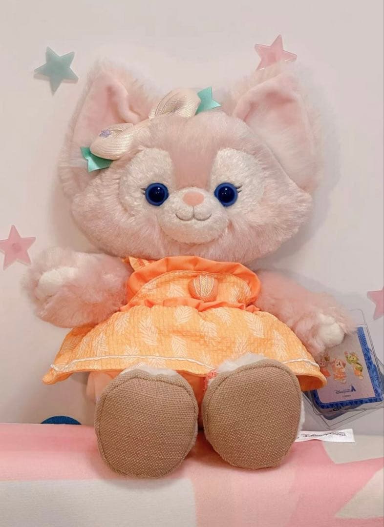 専用⑤お顔厳選　上海ディズニー　青花　リーナベルぬいぐるみキーチェーン1244