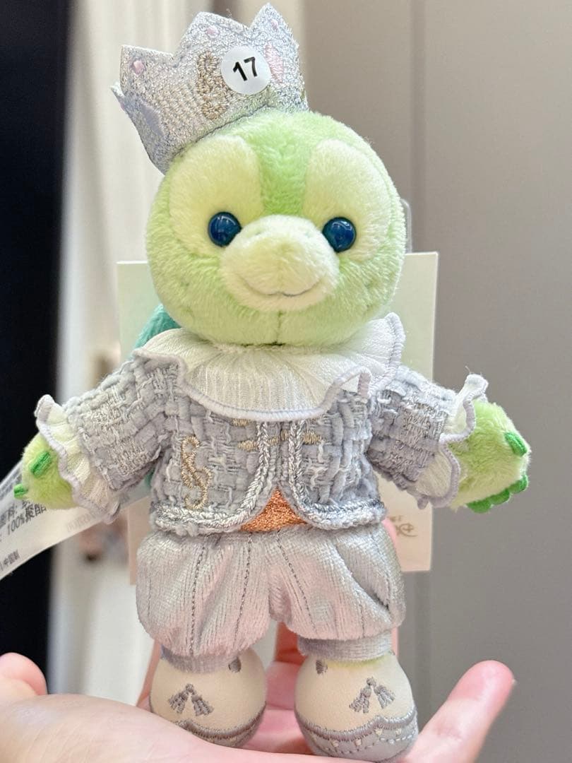 専用⑤お顔厳選　上海ディズニー　青花　リーナベルぬいぐるみキーチェーン1244