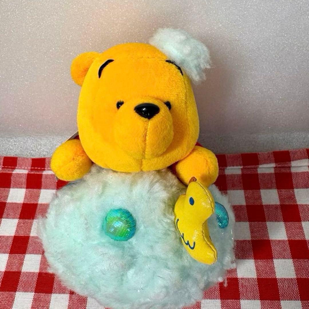 レア　ディズニーストア　くまのプーさん　着ぐるみ　レトロ　ぬいぐるみ　シャボン