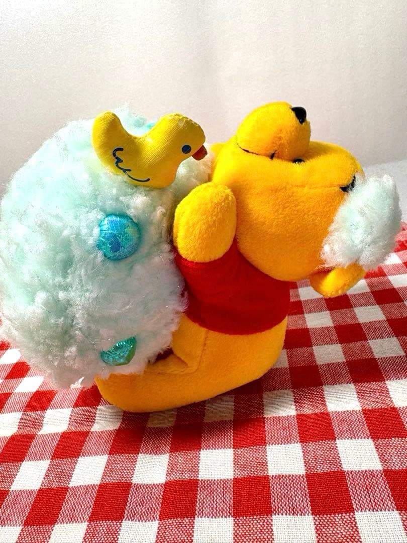レア　ディズニーストア　くまのプーさん　着ぐるみ　レトロ　ぬいぐるみ　シャボン