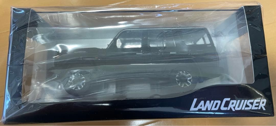 ランドクルーザー70 カラーサンプル　ミニカー　ブラック