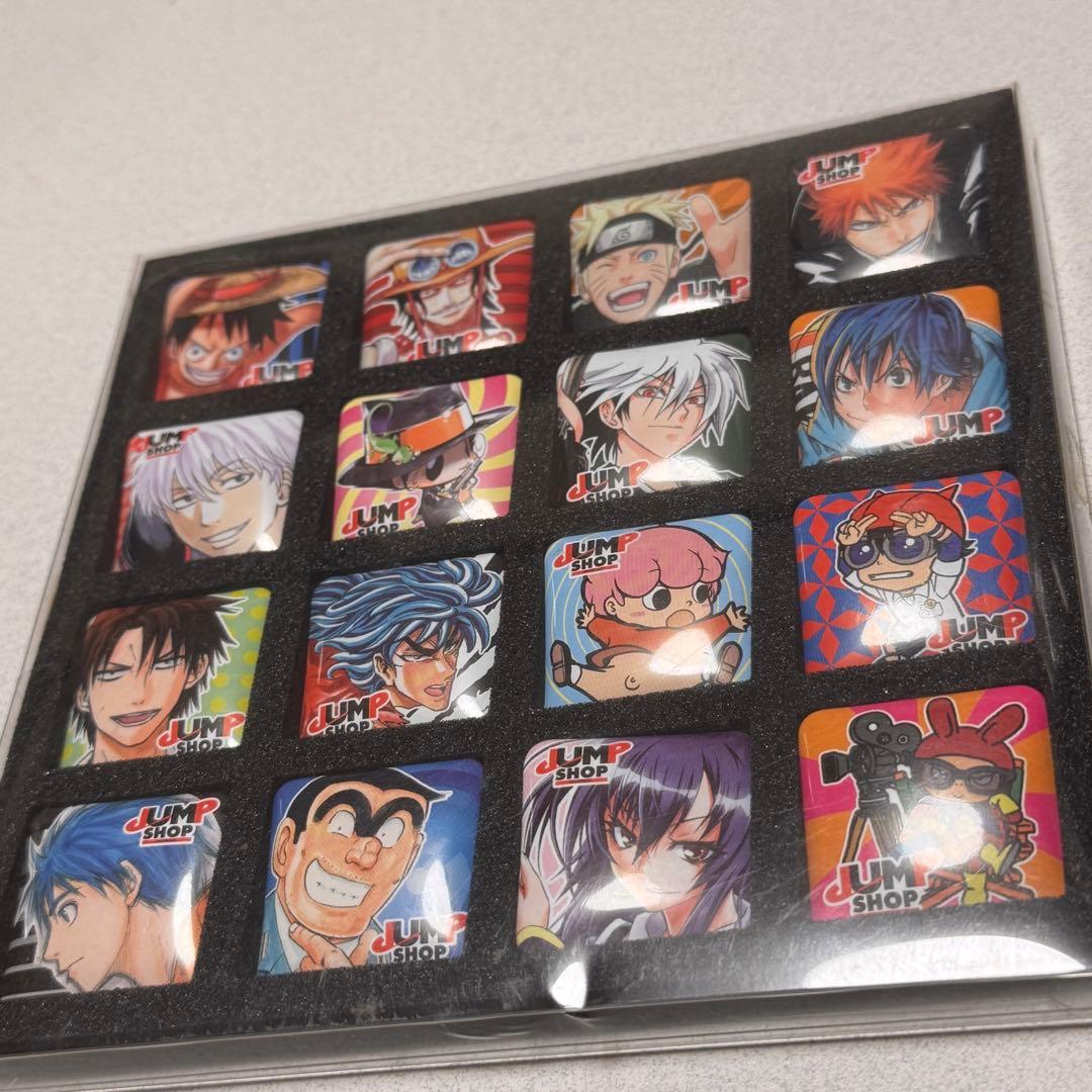 ジャンプショップ キャラクター缶バッジ 16個セット