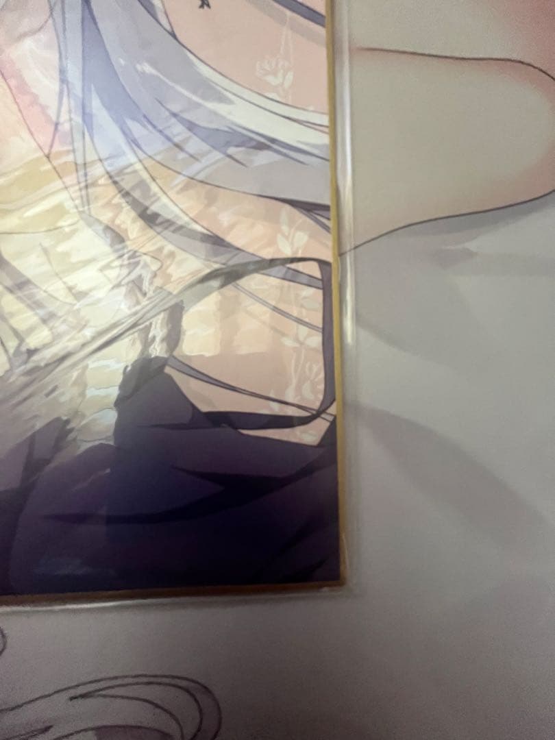 しらたま　つらら　色紙