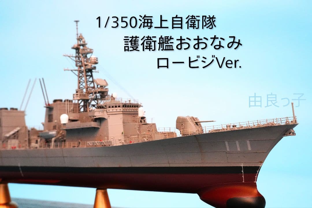 1/350海上自衛隊たかなみ型護衛艦ロービジVer.5隻セット