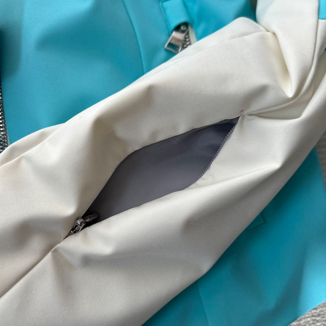 フェニックス スキーウェア S ジャケット ホワイト×ブルー系