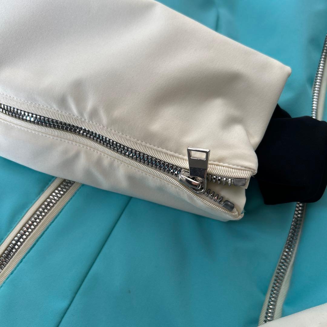 フェニックス スキーウェア S ジャケット ホワイト×ブルー系