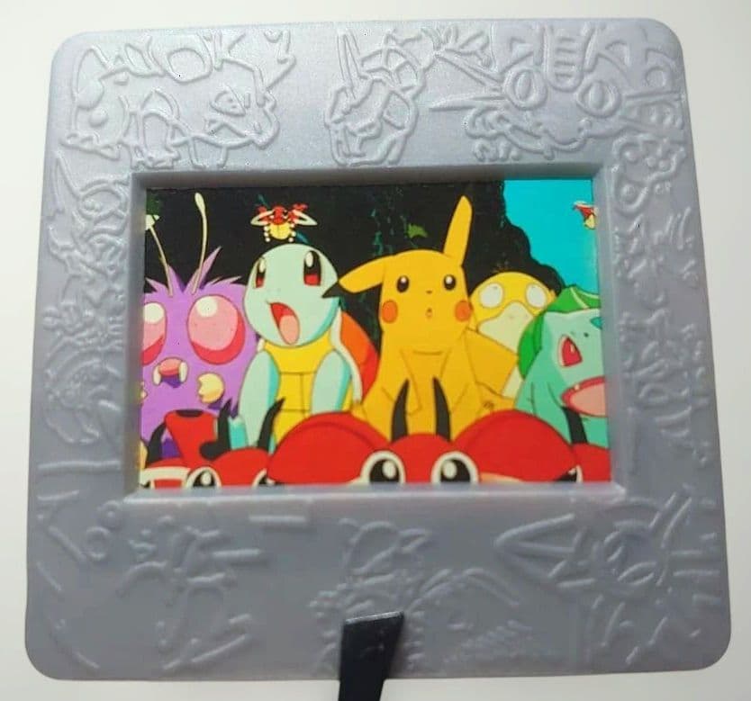 Meiji ポケモン ピクチャーフレーム　ピカチュウ　ゼニガメ