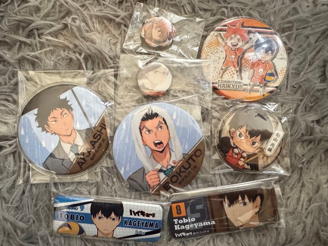 ハイキュー　缶バッジ