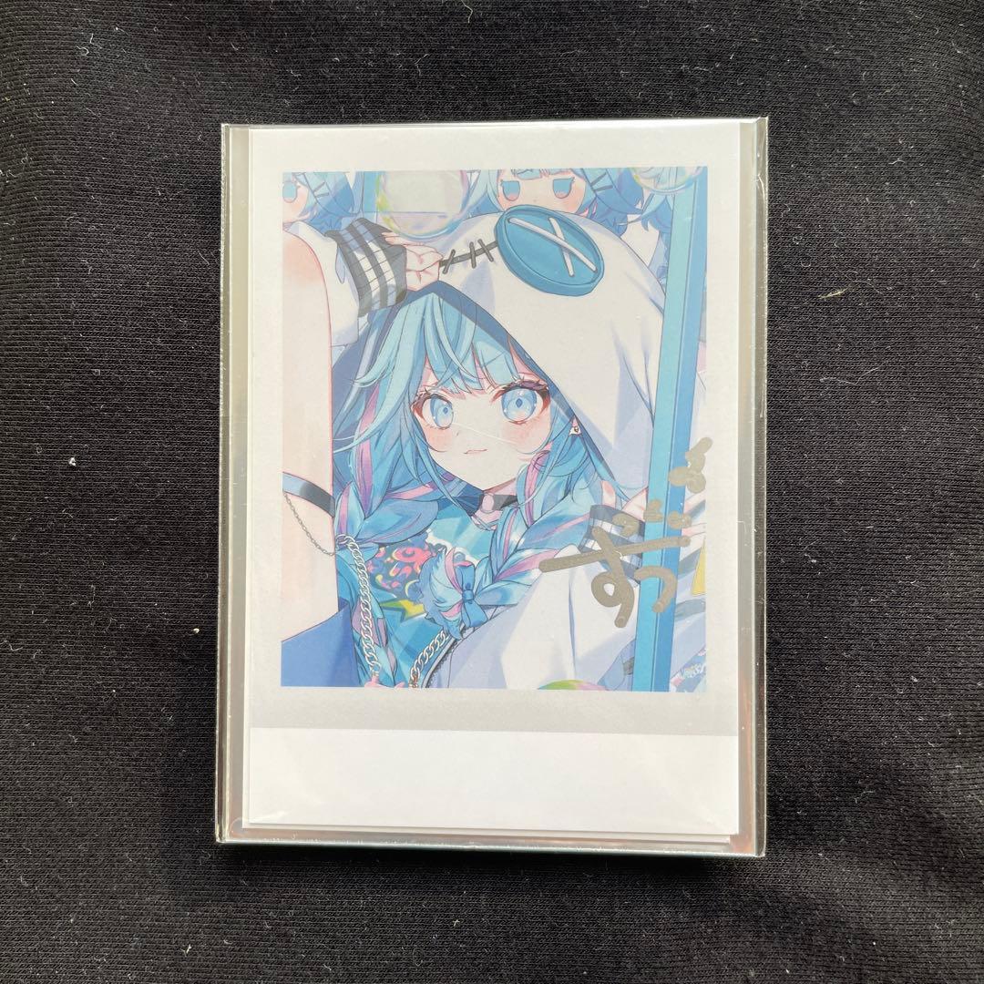 ホロライブ　水宮枢　誕生日記念2025　チェキ風ブロマイドカード