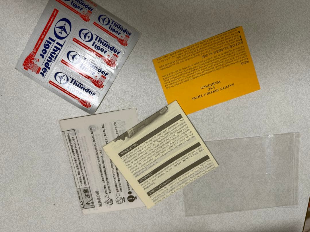 模型飛行機用エンジン サンダータイガー Thunder Tiger PROABC