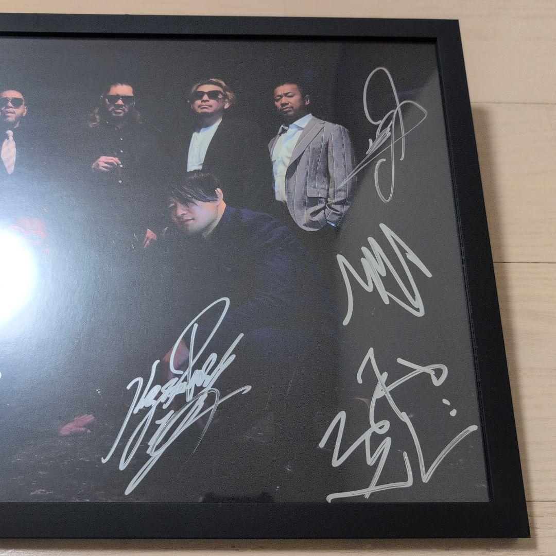 新日本プロレス　ハウスオブトーチャー　直筆サイン入りポートレート　A3サイズ