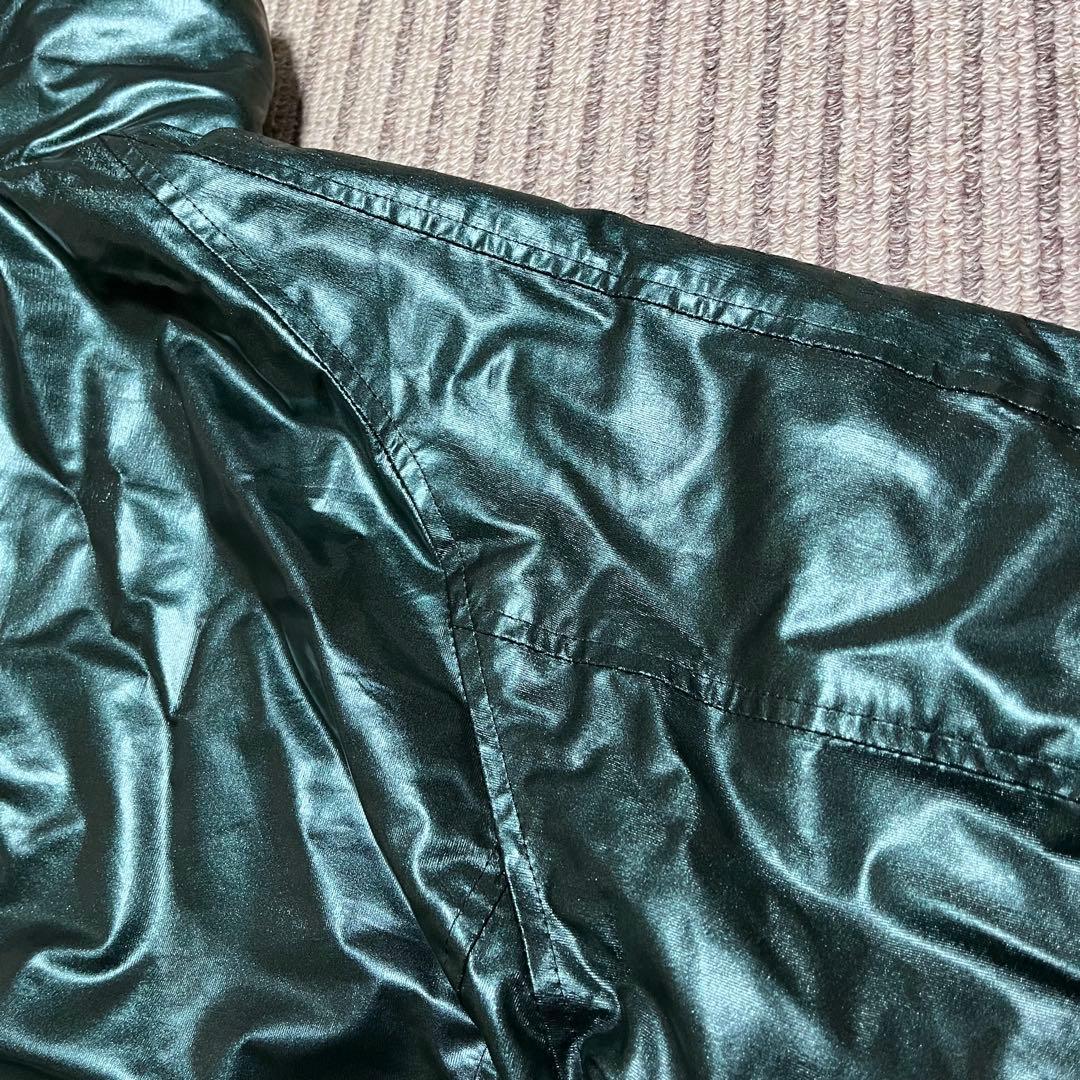 ZETT【廃版】 高校野球部 グランドコート グラコン ジャンパー 深緑 光沢