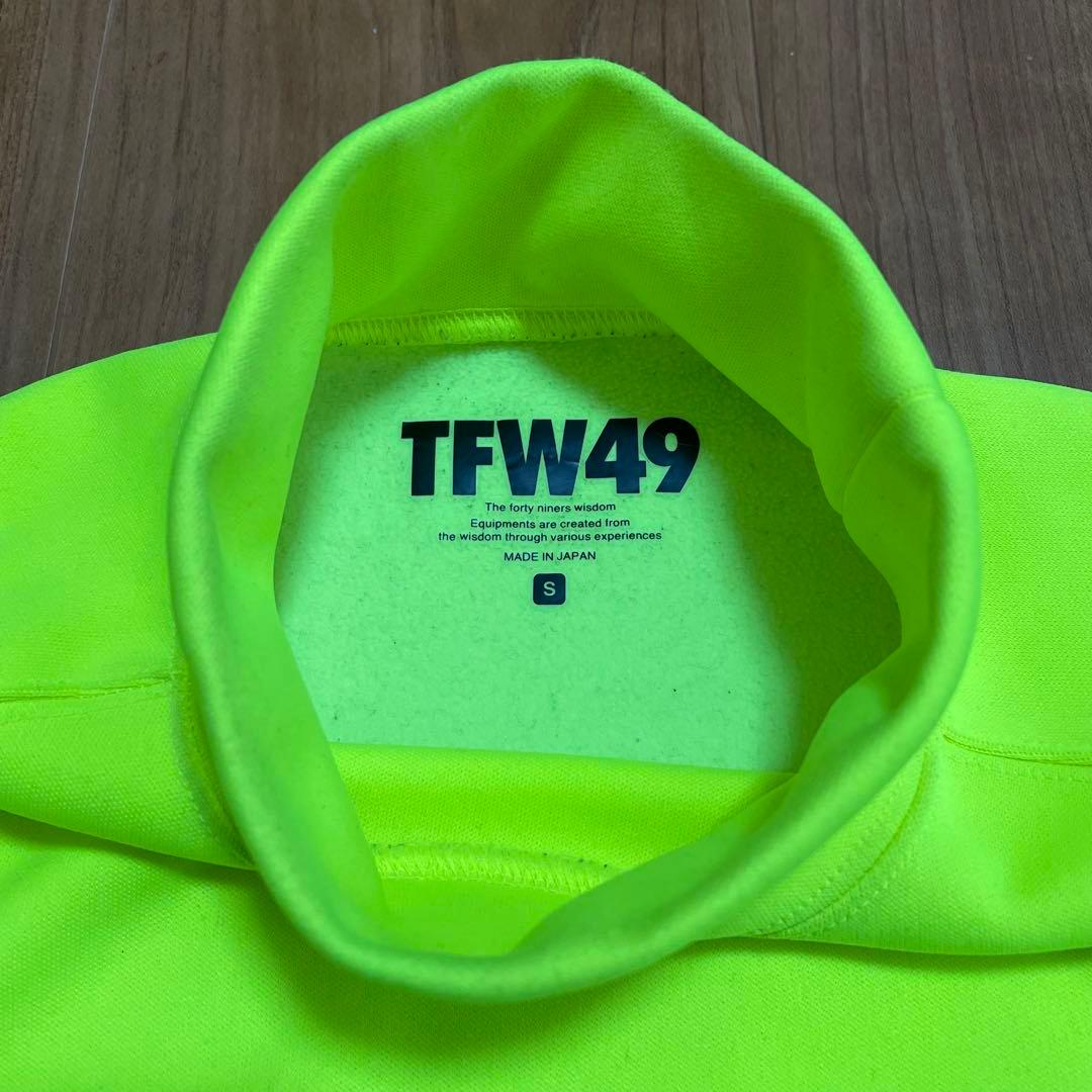 TFW49 モックネック　長袖　イエロー　S junhashimoto ゴルフ