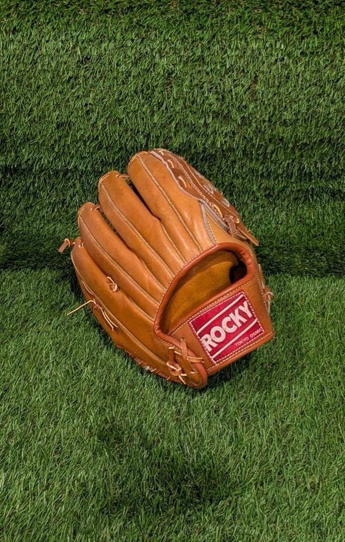 新品未使用　野球グラブ　グローブ　一般軟式大人用内野手用　ROCKY ビンテージ