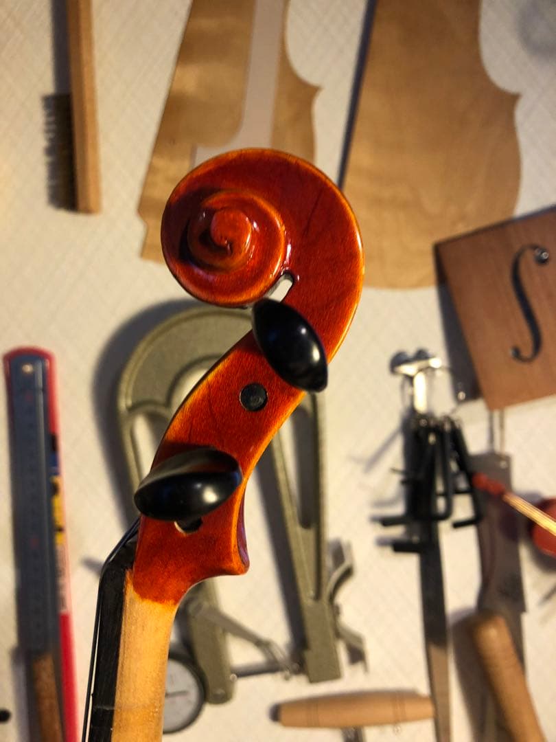 【駒&魂柱調整済】valente分数バイオリンVN30 1/4 2017