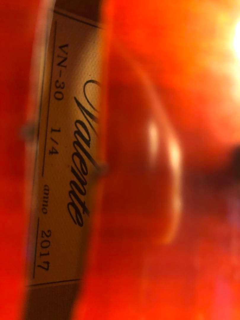 【駒&魂柱調整済】valente分数バイオリンVN30 1/4 2017