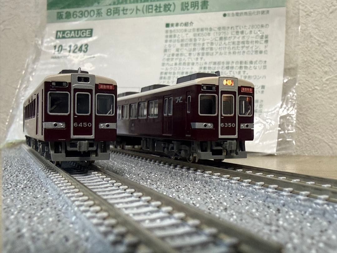 KATO 阪急6300系 旧社紋 生産終了品 阪急nゲージ