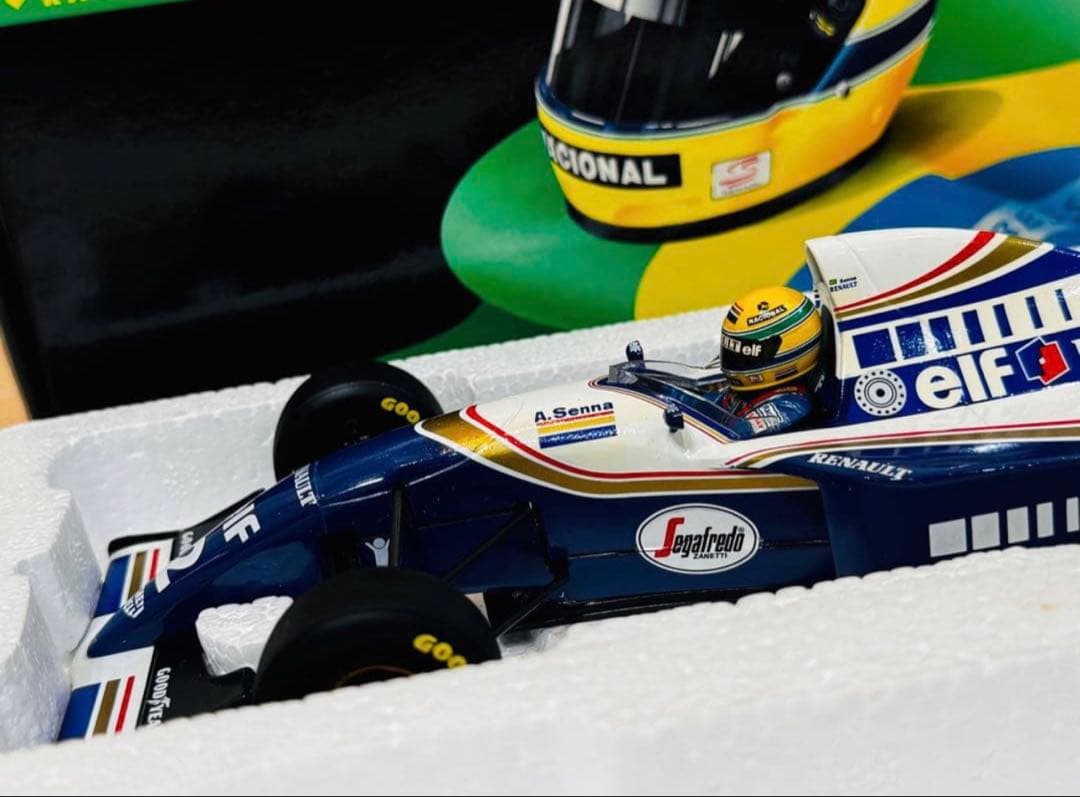 【未使用】マクラーレン　アイルトンセナ　1994 FW16 1/18