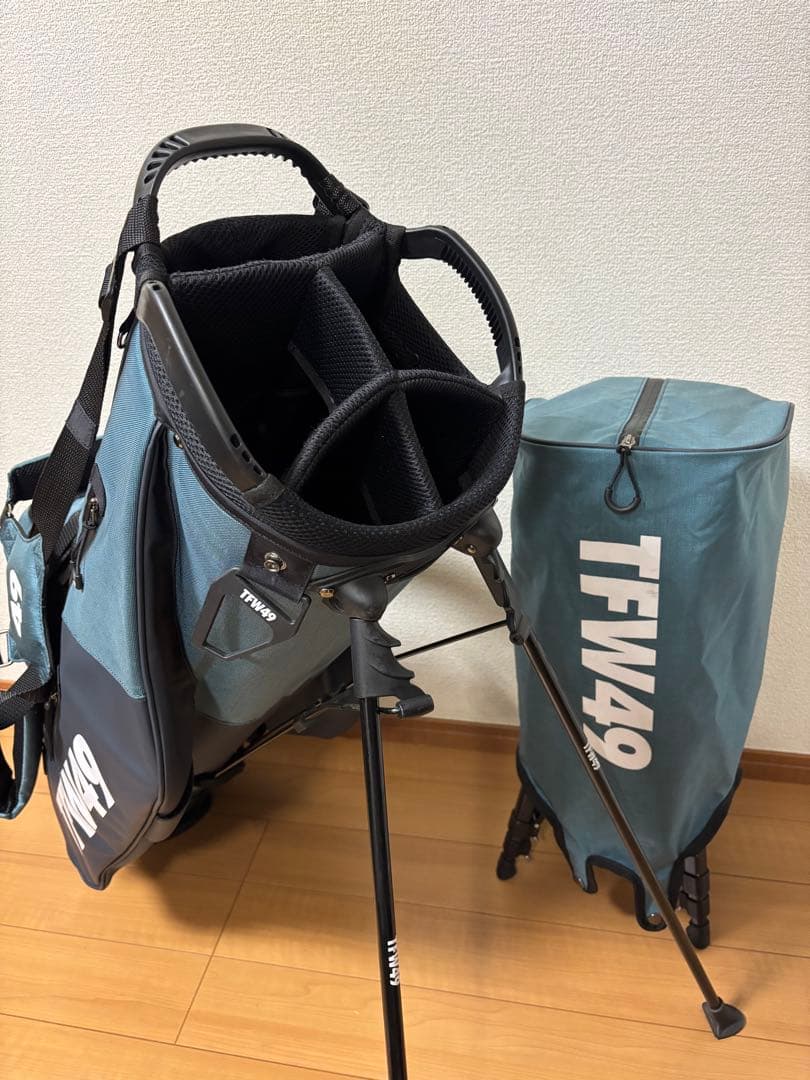 TFW49 FORTYNINE キャディバッグ フードカバー付き 美品