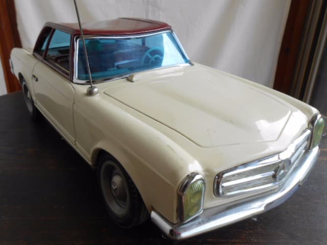 傑作★ 超希少！増田屋 マスダヤ ベンツ 230SL 超大型 ブリキ 玩具