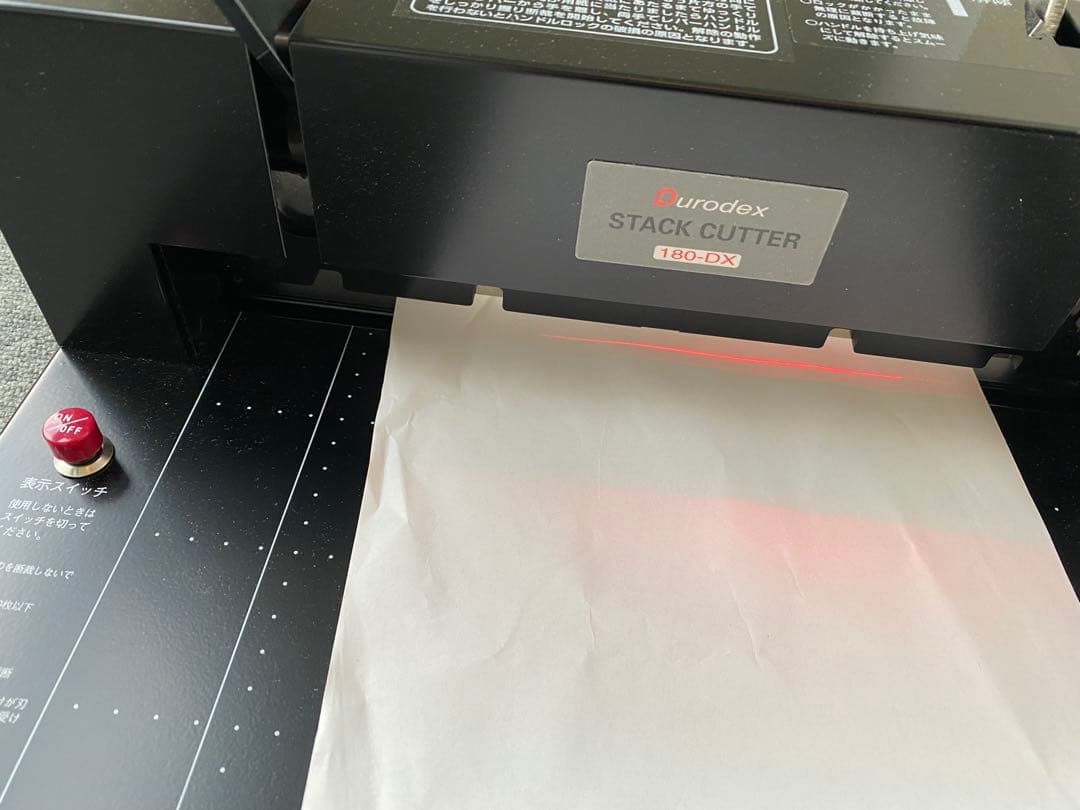 【美品】DURODEX 180DX パーソナル裁断機 自炊断裁機 ブラック